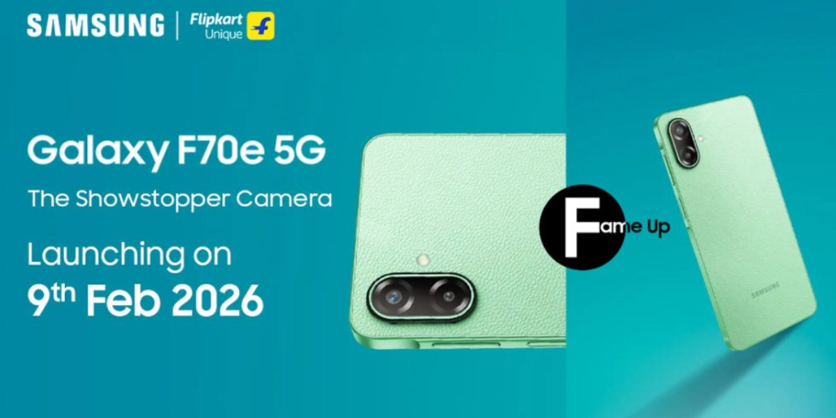 Samsung Galaxy F70e 5G Launching in India on February 9th 2026