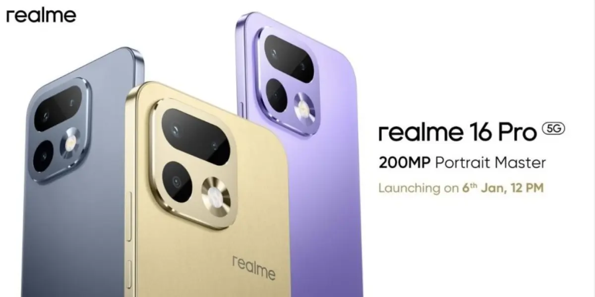 image from realme 16 Pro Launching in India on January 6, 2026: Key Specs Confirmed