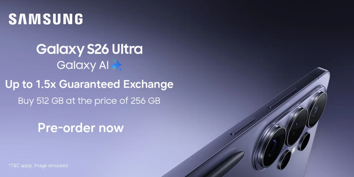 image from Samsung Galaxy S26 Series Launched in India