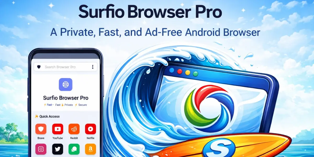 Surfio Browser Pro: A Private, Fast, and Ad-Free Android Browser
